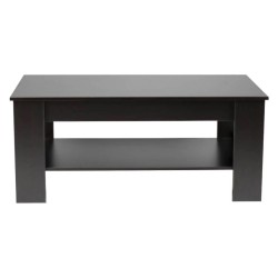 Kenneth Cole mesa de centro  cubierta color negro y café‚ oscuro -KCWD2022058-BR