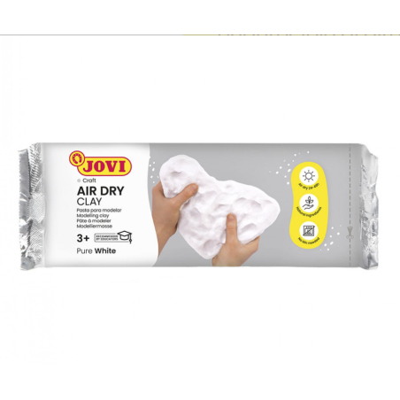 Masa para Modelar AIR Dry Clay Blanca