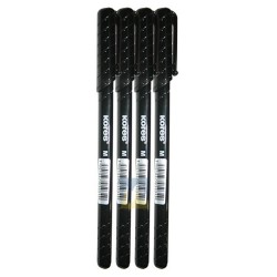 Boligrafo K1 Negro 39721p pto Medio 12uds Kores