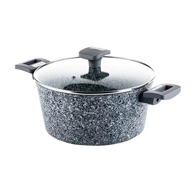 Westinghouse cacerola con tapa granito gris 24cm WCCC0070024GGY