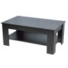 Kenneth Cole mesa de centro color negro W110 x H47 x D65 cm-KCWD2022059-B