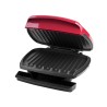 George foreman parrilla tipo grill 5 porciones roja GR350FR-LA