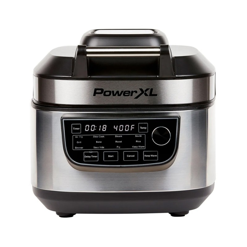 Power XL freidora de aire con parrilla 12 en 1 digital 6QT MFC-AF-6C-LA