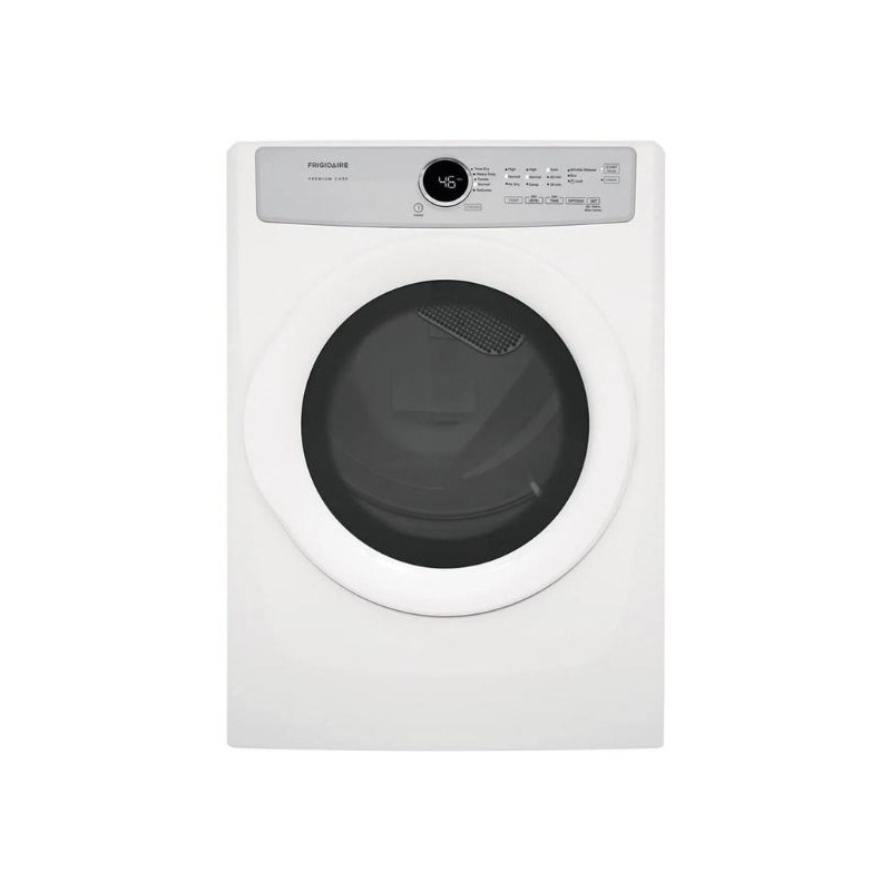 Frigidaire secadora carga frontal gas premium care blanca 21 Kg FDGX22E4EW