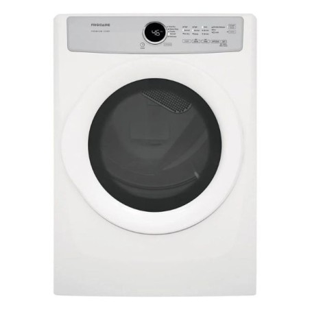 Frigidaire secadora carga frontal gas premium care blanca 21 Kg FDGX22E4EW