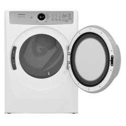 Frigidaire secadora carga frontal gas premium care blanca 21 Kg FDGX22E4EW