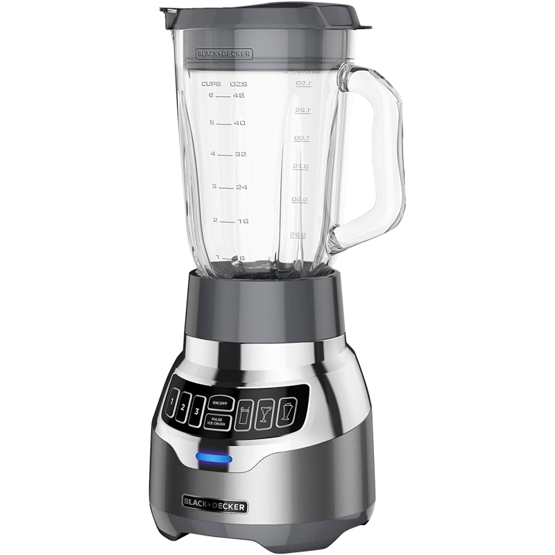 Black + Decker licuadora digital 900w silenciosa inox + vaso personal BL1300DG-PLA