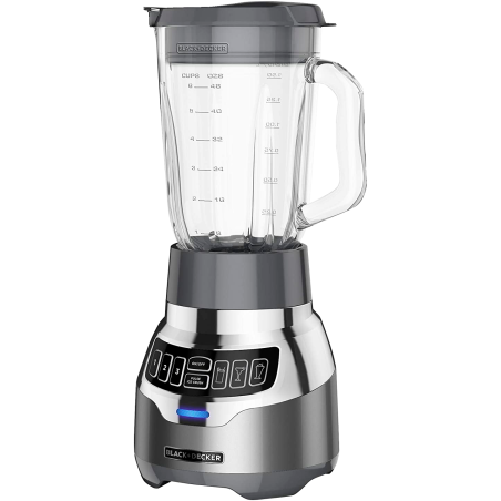 Black + Decker licuadora digital 900w silenciosa inox + vaso personal BL1300DG-PLA