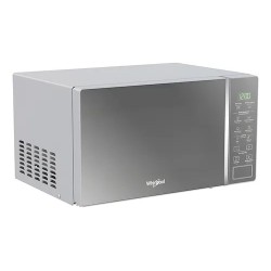 Whirlpool microondas 0.7 pies plateado acabado espejo WM1807D