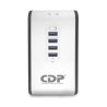 CDP regulador con 4 puertos usb /8 salidas /1000va r2cu-AVR1008