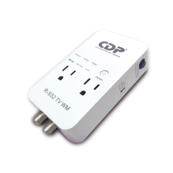 CDP supresor de picos para electrodomesticos para tv-audio y video/ 1800w/15amp  R SS2TV
