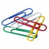 Elite clip standard 33 mm plastico colores caja 100 unid el-CP33