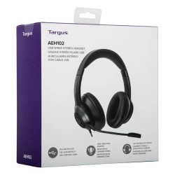 Targus headset estereo con cable-AEH102TT