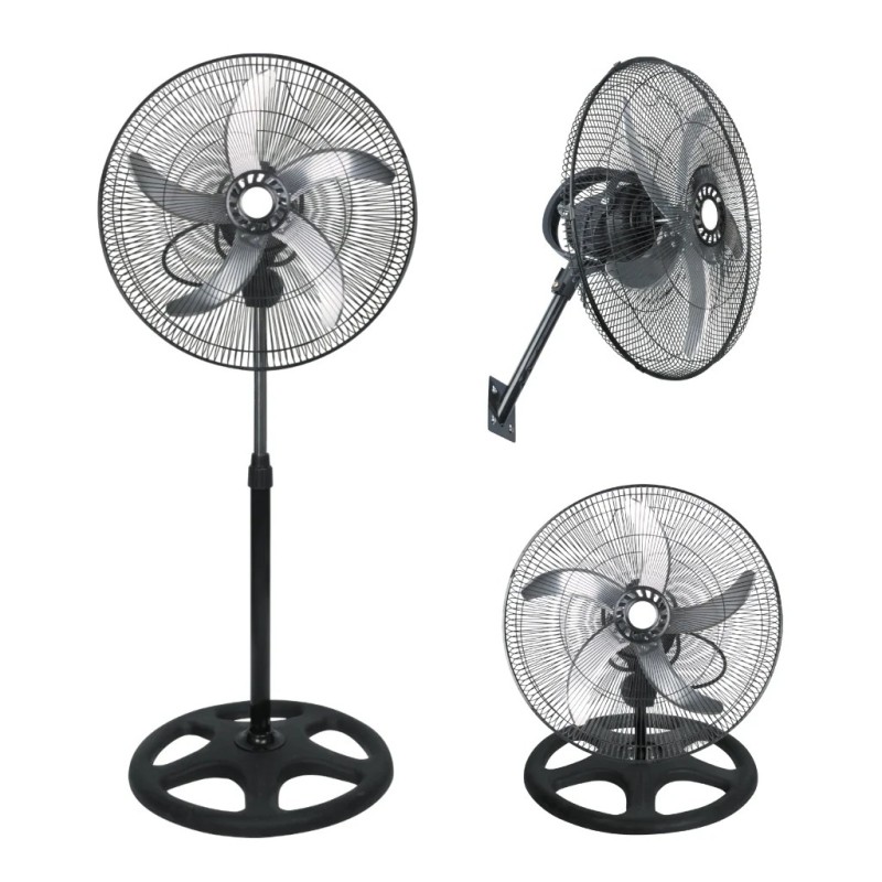 CHIQ Ventilador Pedestal tres en uno 18"- 3 Vel  50W  - CQVF18T1O1HB