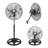 CHIQ Ventilador Pedestal tres en uno 18"- 3 Vel  50W  - CQVF18T1O1HB