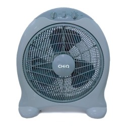CHIQ Ventilador Box piso 16" 3 Vel temporizador gris - CQVB16T1O1C