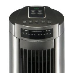 CHIQ ventilador de torre 33" temporizador negro con control remoto - CQVJ33E1O1B