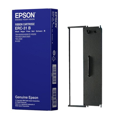 Epson cinta negra para TM 930/TM-H5000 li/TM-U590/TMU950    ERC-31B