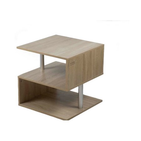 Kenneth Cole mesa de centro color roble W50 x H50 x D50 cm-KCWD2022054-O