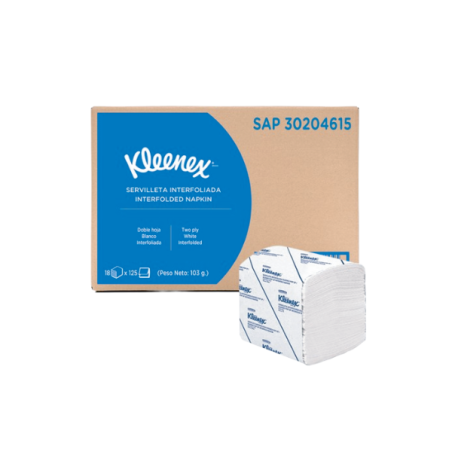 Servilletas interfoliada Kleenex