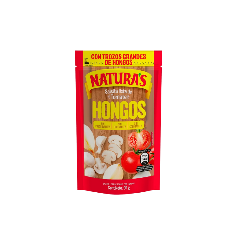 Salsa Hongos Naturas 90g