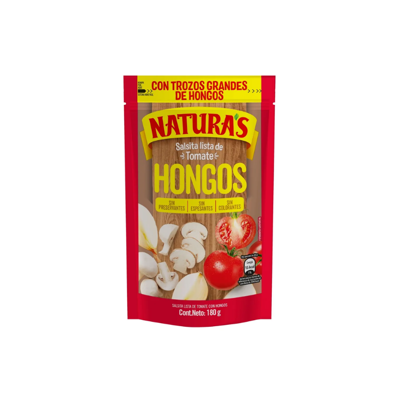 Salsa Hongos Naturas 180g
