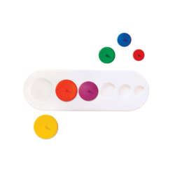 Resaque Plástico Circulos Decrecientes