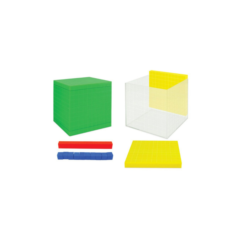 Cubo Base 10 de Colores