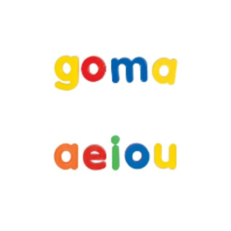 Letras Didácticas Minúsculas