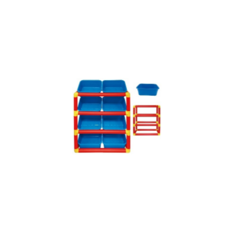 Exhibidor Tubular con 8 Charolas