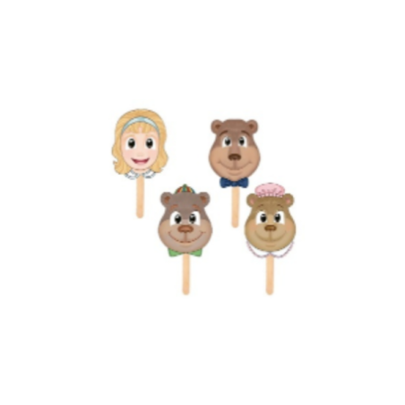 Máscaras para Cuentos Ricitos de Oro