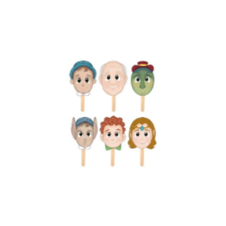 Máscaras para Cuentos Pinocho