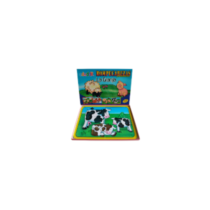 Rompecabezas Preescolar Granja