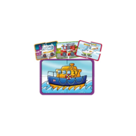 Rompecabezas Preescolar Transportes