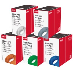 Dahua cable UTP CAT6 de 305m color azul - DH-PFM920I-6UN-C-  1.0.99.50.10046