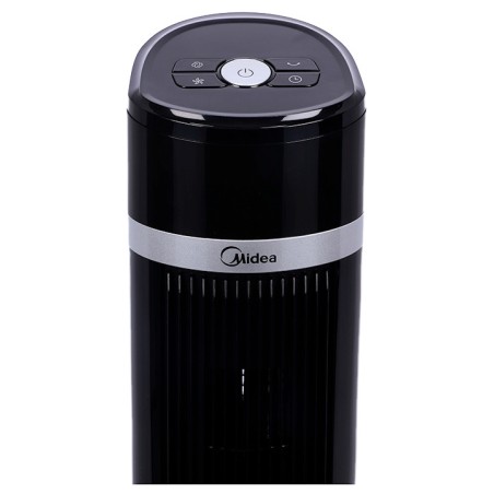 Midea ventilador de torre cool elegance 48” blanco y negro  MTF18TR-CA