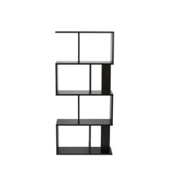 Kenneth Cole estante 4 niveles color café  W60 x H130 x D24 cm-KCWD2022051-B