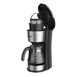 Black + Decker cafetera 5 tazas inox 4 en 1 CM0755S-MX