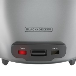 Black + Decker olla arrocera 20 tz cocidas gris RC5200M