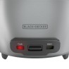 Black + Decker olla arrocera 20 tz cocidas gris RC5200M