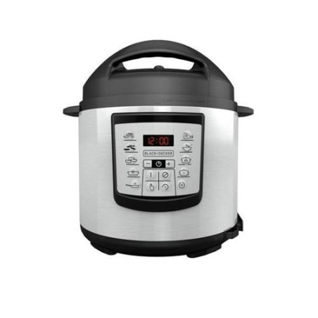 Black + Decker olla multi-usos digital  6l inox PR100SD