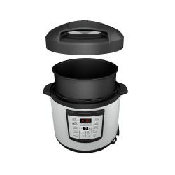 Black + Decker olla multi-usos digital  6l inox PR100SD