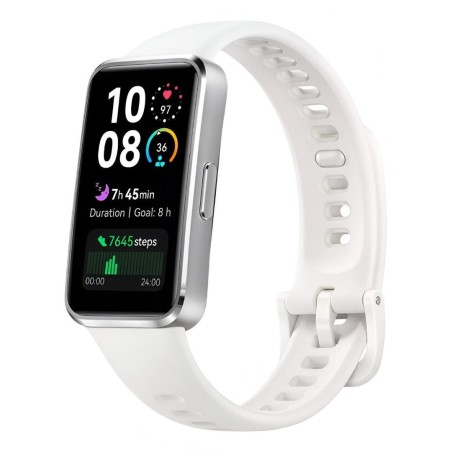 Huawei Band 10 cuerpo metálico blanco 55020EKX