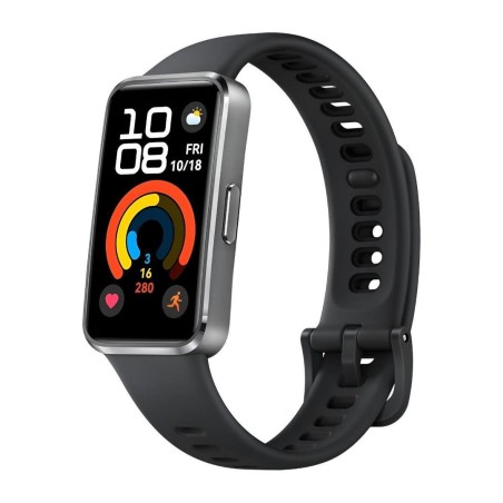Huawei Band 10 cuerpo metálico negro 55020EKV