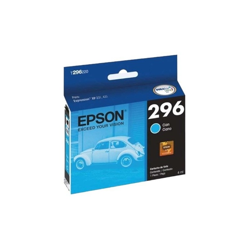 Epson cartucho cyan T296220-AL