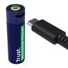 Trust pilas AAA recargables en USB-C 4 pack - 25671