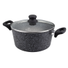 Westinghouse cacerola con tapa marmol negro 28 cm WCCC0009028MBB