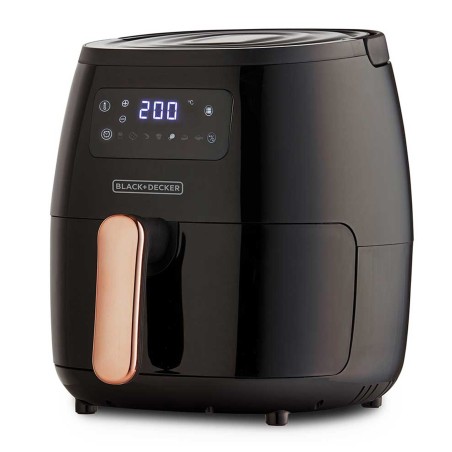 Black + Decker freidora de aire digital 5.7L negra HFD5055B