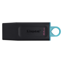 Kingston memoria exodia negra con turquesa 64GB usb 3.2 DTX