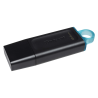 Kingston memoria exodia negra con turquesa 64GB usb 3.2 DTX